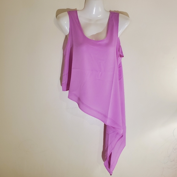 cameo Tops - Cameo Asymmetrical Sleeveless Top